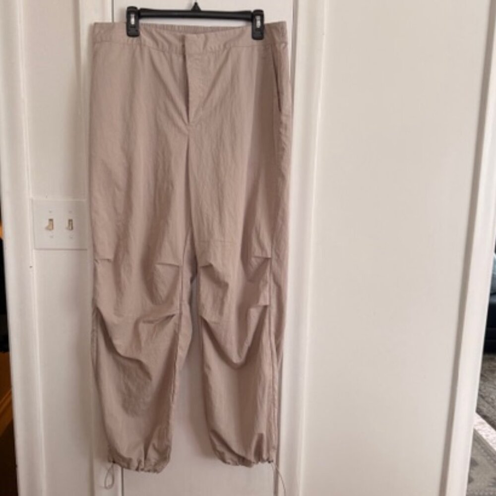 A New Day Straight Relaxed High Rise Ankle Parachute Pants 14